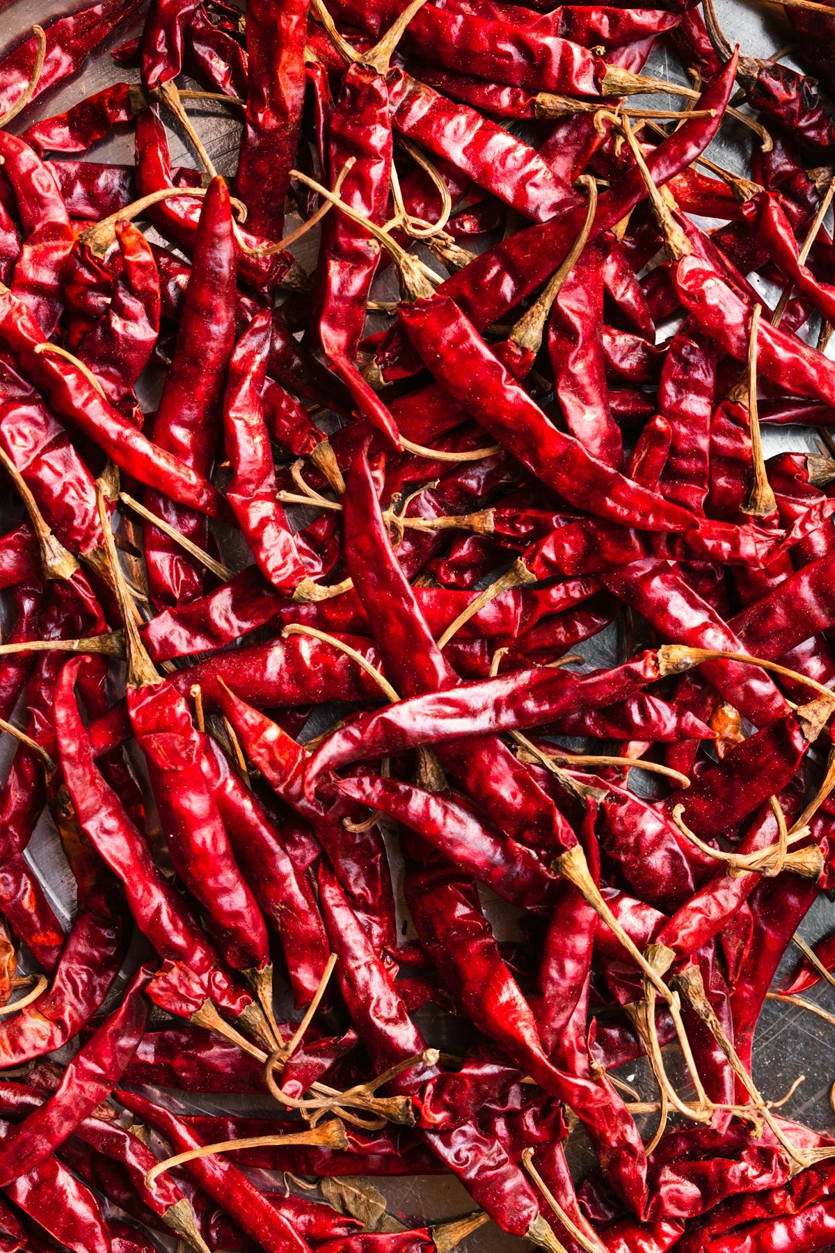 red chili lot on ground